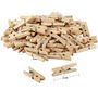 Mini Holz W�scheklammern 2 cm Deko Fotos DIY Basteln, 50 St�ck