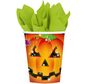Halloween Becher mit K�rbis-Motiv 8 St�ck 266 ml Tisch-Deko Party-Zubeh�r 