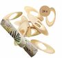 Party-Deko Serviettenhalter oval Bambus Tropical 24 St�ck