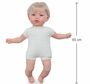 Puppe Alina M�dchen 45 cm mit Haare & Schnuller