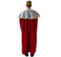 Krippenspiel K�nigsumhang rot langer K�nigsmantel deluxe in Hermelinoptik