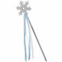 Eisk�nigin Feenstab 34 cm Zauberstab blau silber Kost�m-Zubeh�r