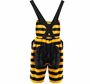 Bienen Kost�m Fleece Latzhose Hummel mit Stachel f�r Damen