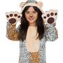 Leopard Kost�m Leopardin Wildkatze Shari f�r Kinder