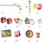 XXL Party-Set Kindergeburtstag Bibi & Tina f�r 6 Kinder, 91-tlg.