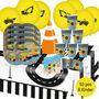 Party-Set Kindergeburtstag Baustelle Bagger, 53-tlg.
