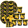 Pokemon Party-Set Kindergeburtstag f�r 8 Kinder 16-tlg. Tisch-Deko
