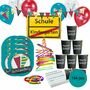 Schulanfang Party-Set 143-tlg. Einschulung Deko Zuckert�te 1. Schultag Kinder