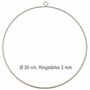 Metallring gold 30 cm Traumf�nger Makramee Hochzeit Dekoration