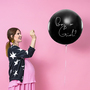 Luftballon Boy or Girl mit Konfetti Babyshower Deko