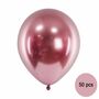 50 Luftballons metallic ros�gold  30 cm Deko Hochzeit Geburtstag