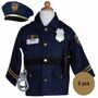 Polizei Kost�m f�r Kinder Polizist Sicher 6 Teile inkl. Zubeh�r