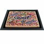 Witzige Fu�matte Candy Home Sweet Home 3D-Motiv robustes Gummimaterial