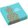Hello Summer Servietten Beach Party Goldene Ananas 20 St�ck Tisch-Deko 