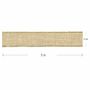 Juteband naturbraun Geschenkband 5cm x 5m Deko-Band