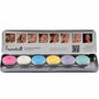 Gesichts- und K�rperschminke 6 Pastellfarben Aqua Schminke�