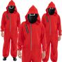Tintenfisch-Spiel Korean Game Kost�m Anzug inkl. Maske (Auswahl)