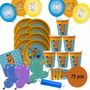 Die Maus Party-Set Kindergeburtstag f�r 8 Kinder, 75-tlg.