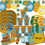 XXL Die Maus Party-Set Kindergeburtstag f�r 8 Kinder, 86-tlg.