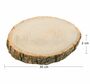Holzscheibe Baumscheiben-Set 30 cm Deko Hochzeit, 8 St�ck