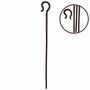 Hirtenstab braun 152 cm zum Zusammenstecken Kost�m-Zubeh�r Krippenspiel