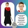 Harry Potter Deluxe Kost�m f�r Kinder inkl. Brille und Zauberstab