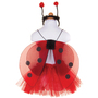Marienk�fer Kost�m-Set Fl�gel Haarreif & Rock f�r Kinder