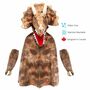 Triceratops Kost�m Dino Saurier Grandasaurus f�r Kinder