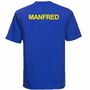 Herren T-Shirt Super Opa blau mit Wunschname Geschenkidee Geburtstag