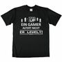 T-Shirt Geburtstag Gamer Level Up f�r Herren 