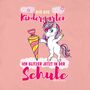 Einhorn T-Shirt Wirbelwind rosa Schulanfang ich glitzer in der Schule