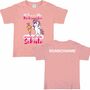 Einhorn T-Shirt Wirbelwind rosa Schulanfang ich glitzer in der Schule mit Wunschname