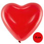 Herz Luftballons rot  40,6 cm 10 St�ck Ballon Hochzeit Verlobung Valentinstag