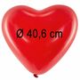 Herz Luftballons rot  40,6 cm 10 St�ck Ballon Hochzeit Verlobung Valentinstag