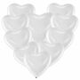 Herz Luftballons wei�  40,6 cm 10 St�ck Ballon Hochzeit Verlobung Valentinstag