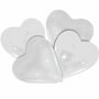 Herz Luftballons wei�  40,6 cm 10 St�ck Ballon Hochzeit Verlobung Valentinstag