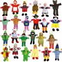 24 Fingerpuppen Deluxe f�r Kasperletheater 13 cm Kinder Spielzeug