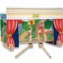 Magnetisches Holz-Puppentheater mit 15 Figuren und 4 M�rchen 