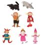 Handpuppen-Set 6 St�ck 24-30 cm Puppen-Zubeh�r f�r Puppen- und Kasperletheater