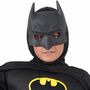 Batman Kost�m schwarz mit Muskeln f�r Kinder