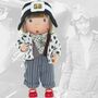 Puppe Amelia Mary Earhart Flugpionierin 25 cm f�r Kinder