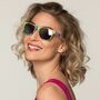 Partybrille bunt 90er Jahre Retro-Brille Kost�m-Zubeh�r