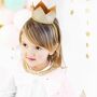 Prinzessin Krone gold mit Feenstab f�r Kinder Kost�m-Zubeh�r