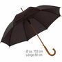 Stockschirm schwarz  103 cm 89 cm lang Automatik Hochzeit Beerdigung