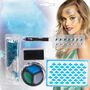 Meerjungfrau Schmink-Set 6-tlg. Make-Up inkl. Schablone und Glitter 