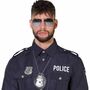 Polizei Kost�m-Zubeh�r Set Brille Halskette & Polizeimarke f�r Erwachsene