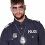 Polizei Kost�m-Zubeh�r Set Brille Halskette & Polizeimarke f�r Erwachsene