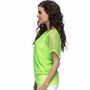 Netzshirt neon-gr�n mit Top 90er Jahre Kost�m f�r Damen