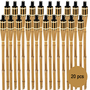 Bambusfackel 20 St�ck Gartenfackeln mit Docht 90cm Outdoor-Fackel Deko