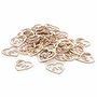 Holzherzen 24 St�ck Love klein 4 cm Holzscheiben Streudeko Hochzeit Tisch-Deko